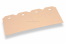 Etiketten aus Karton - Braun 35 x 70 mm | Briefumschlaegebestellen.de