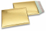 Luftpolstertaschen metallic umweltfreundlich - Gold 180 x 250 mm | Briefumschlaegebestellen.de
