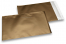 Bronzene Folienumschläge matt metallic farbig - 230 x 320 mm | Briefumschlaegebestellen.de