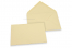 Farbige Umschläge für Glückwunschkarten - Camel, 114 x 162 mm | Briefumschlaegebestellen.de