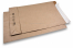 Papiertaschen mit Selbstklebestreifen - Braun | Briefumschlaegebestellen.de