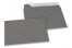 Farbige Briefumschläge Papier - Anthrazit, 114 x 162 mm | Briefumschlaegebestellen.de