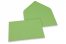  Farbige Umschläge  für Glückwunschkarten - Hellgrün , 162 x 229 mm | Briefumschlaegebestellen.de