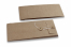 Kartonverpackung mit Kordelverschluss - 110 x 220 x 25 mm, braun-kraft | Briefumschlaegebestellen.de
