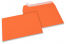 Farbige Briefumschläge Papier - Orange, 162 x 229 mm  | Briefumschlaegebestellen.de