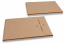 Kartonverpackung mit Kordelverschluss - 229 x 324 x 25 mm, braun | Briefumschlaegebestellen.de