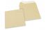 Farbige Briefumschläge Papier - Camel, 160 x 160 mm | Briefumschlaegebestellen.de