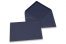 Farbige Umschläge  für Glückwunschkarten  - Dunkelblau, 114 x 162 mm | Briefumschlaegebestellen.de