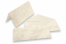Marmor Briefumschlag (110 x 220 mm) und Karte (105 x 210 mm) - Marmor Braun, ohne Innenfutter | Briefumschlaegebestellen.de