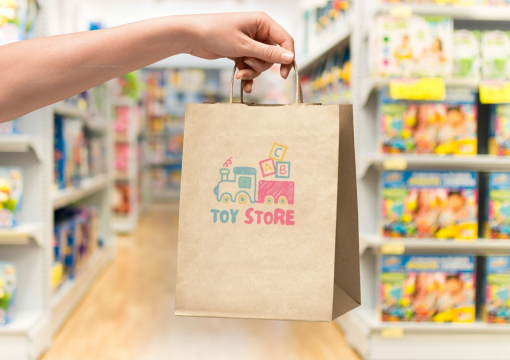  Tragetaschen aus Papier mit Kordelhenkel | Briefumschlaegebestellen.de