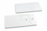 Kartonverpackung mit Kordelverschluss - 110 x 220 mm, weiß | Briefumschlaegebestellen.de
