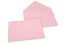  Farbige Umschläge  für Glückwunschkarten  - Hellrosa, 162 x 229 mm | Briefumschlaegebestellen.de