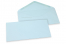 Farbige Umschläge  für Glückwunschkarten  - Hellblau, 110 x 220 mm | Briefumschlaegebestellen.de