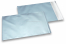 Eisblaue Folienumschläge matt metallic farbig - 230 x 320 mm | Briefumschlaegebestellen.de
