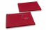 Kartonverpackung mit Kordelverschluss - 162 x 229 x 25 mm, rot | Briefumschlaegebestellen.de