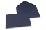  Farbige Umschläge  für Glückwunschkarten - Dunkelblau, 162 x 229 mm | Briefumschlaegebestellen.de