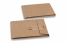 Kartonverpackung mit Kordelverschluss - 114 x 162 x 25 mm, braun | Briefumschlaegebestellen.de