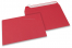 Farbige Briefumschläge Papier - Rot, 162 x 229 mm  | Briefumschlaegebestellen.de