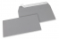 Farbige Briefumschläge Papier - Grau, 110 x 220 mm | Briefumschlaegebestellen.de