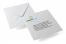 Glückwunschkarten Briefumchläge quadratisch bedrucken? | Briefumschlaegebestellen.de