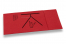 Airlaid Servietten - Rot mit Aufdruck (Beispiel) | Briefumschlaegebestellen.de