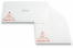 Grußkartenumschläge mit Weihnachtsmotiv - Weiß + Wunsch | Briefumschlaegebestellen.de