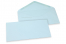 Farbige Umschläge  für Glückwunschkarten  - Hellblau, 110 x 220 mm | Briefumschlaegebestellen.de