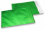 Grüne Folienumschläge matt metallic farbig - 180 x 250 mm | Briefumschlaegebestellen.de