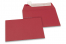 Farbige Briefumschläge Papier- Dunkelrot, 114 x 162 mm | Briefumschlaegebestellen.de