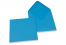  Farbige Umschläge  für Glückwunschkarten - Meerblau, 155 x 155 mm | Briefumschlaegebestellen.de