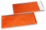 Orange - Folienumschläge matt metallic farbig - 110x 220 mm | Briefumschlaegebestellen.de