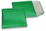 Luftpolstertaschen metallic umweltfreundlich - Grün 165 x 165 mm | Briefumschlaegebestellen.de