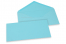 Farbige Umschläge für Glückwunschkarten - Himmelblau, 110 x 220 mm | Briefumschlaegebestellen.de