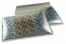 Luftpolstertaschen metallic umweltfreundlich - Silber Holographisch 235 x 325 mm | Briefumschlaegebestellen.de