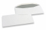 Briefumschläge Standard weiß, 110 x 220 mm (DL), 80 Gramm, gummiert, Gewicht pro Stück ca. 4 Gr. | Briefumschlaegebestellen.de