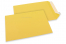 Farbige Briefumschläge Papier - Sonnenblumengelb, 229 x 324 mm  | Briefumschlaegebestellen.de