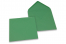  Farbige Umschläge  für Glückwunschkarten  - Dunkelgrün, 155 x 155 mm | Briefumschlaegebestellen.de