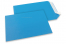 Farbige Briefumschläge Papier - Meerblau, 229 x 324 mm | Briefumschlaegebestellen.de