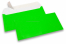 Neon Briefumschläge - Grün, ohne Fenster | Briefumschlaegebestellen.de