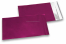 Bordeaux Folienumschläge matt metallic farbig - 114 x 162 mm | Briefumschlaegebestellen.de