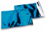 Blaue Metallic Folienumschläge - 162 x 229 mm | Briefumschlaegebestellen.de