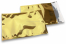 Goldene Metallic Folienumschläge - 162 x 229 mm | Briefumschlaegebestellen.de
