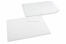 Transparente Briefumschläge Weiß - 229 x 324 mm | Briefumschlaegebestellen.de