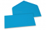 Farbige Umschläge  für Glückwunschkarten - Meerblau, 110 x 220 mm | Briefumschlaegebestellen.de