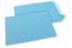 Farbige Briefumschläge Papier - Himmelblau, 229 x 324 mm  | Briefumschlaegebestellen.de