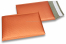 Luftpolstertaschen matt metallic umweltfreundlich - Orange 180 x 250 mm | Briefumschlaegebestellen.de