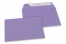 Farbige Briefumschläge Papier - Violett, 114 x 162 mm | Briefumschlaegebestellen.de