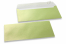 Limone Briefumschläge mit Perlmutteffekt - 110 x 220 mm | Briefumschlaegebestellen.de