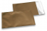Bronzene  Folienumschläge matt metallic farbig - 114 x 162 mm | Briefumschlaegebestellen.de