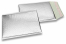 Luftpolstertaschen metallic umweltfreundlich - Silber 180 x 250 mm | Briefumschlaegebestellen.de